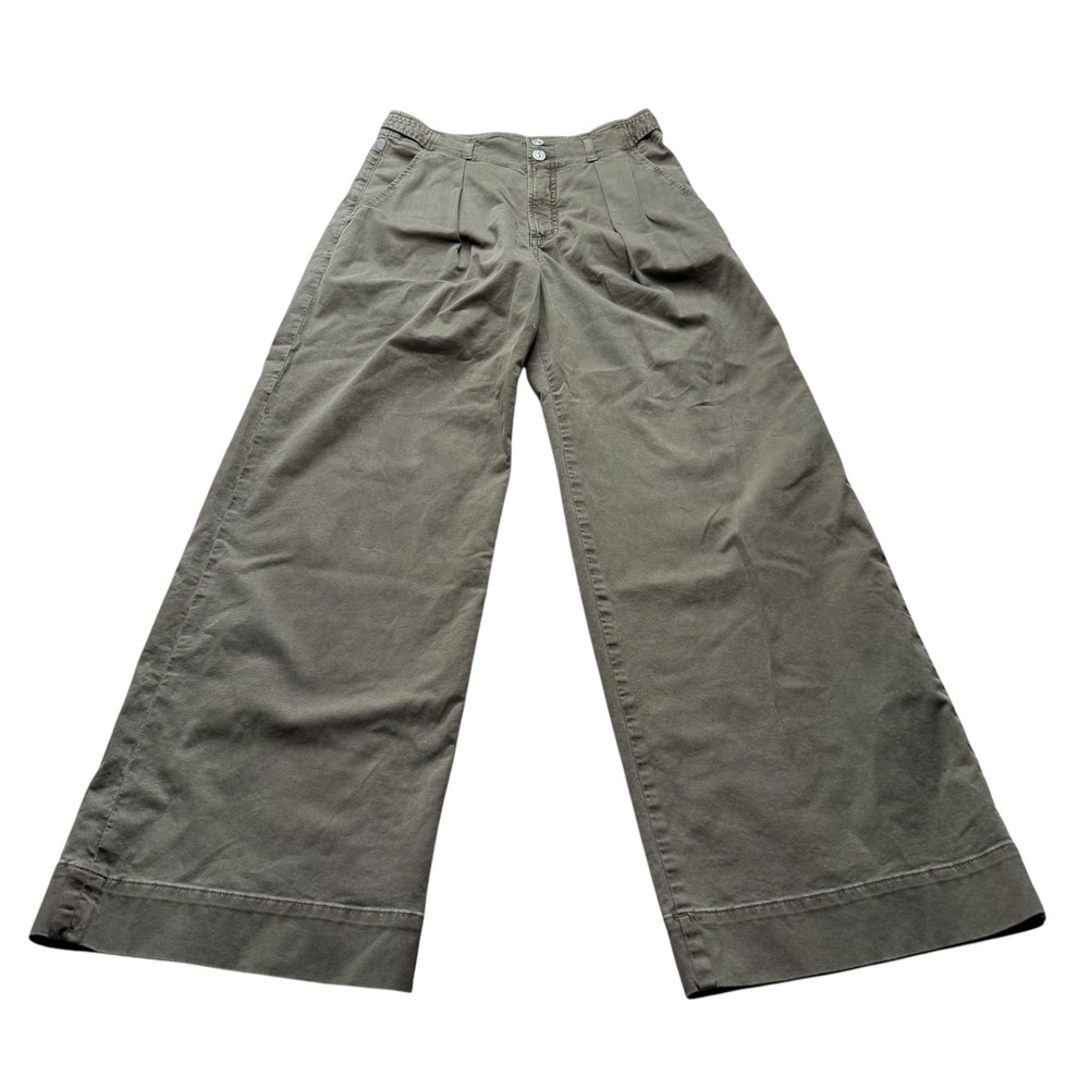 CITIZENS OF HUMANITY Paloma Utility Trouser Pant Wide Leg Green Women's Size 27
